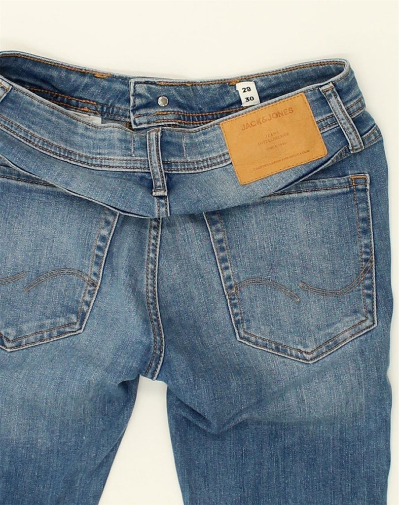 JACK & JONES Womens Skinny Jeans W29 L30  Blue Cotton | Vintage Jack & Jones | Thrift | Second-Hand Jack & Jones | Used Clothing | Messina Hembry 