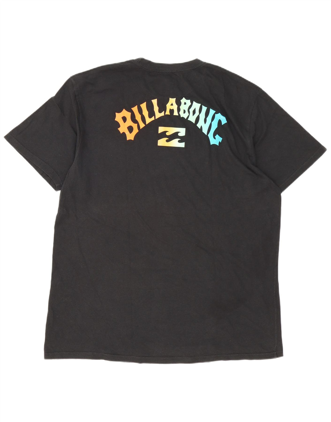 Billabong Mens Graphic T-Shirt Top 2XL Black Cotton