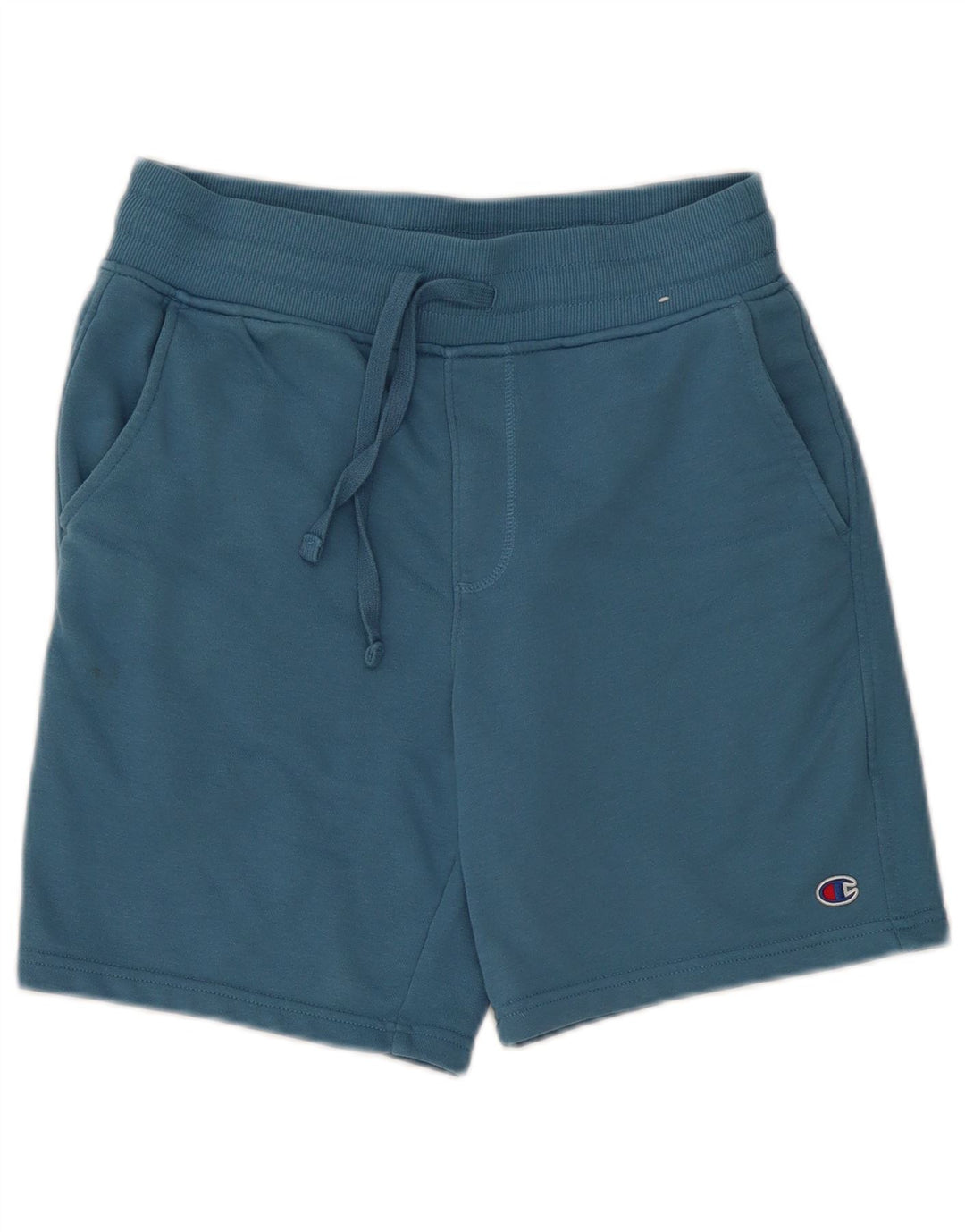 Champion Mens Sport Shorts Small  Blue Cotton