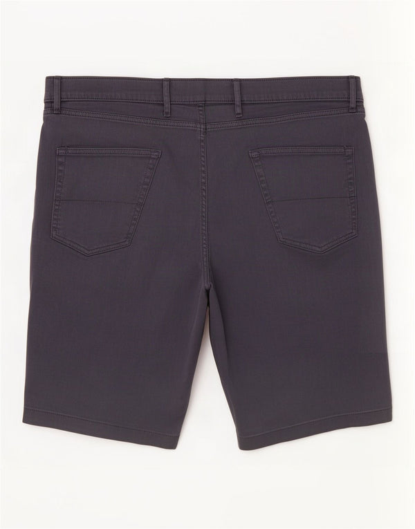 Marks & Spencer Mens Stretch Casual Shorts W44 2XL Navy Blue Cotton