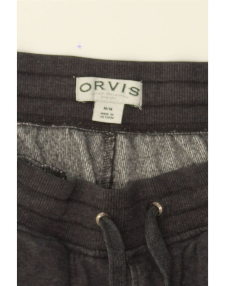 ORVIS Mens Tracksuit Trousers Joggers Medium  Black Polyester Vintage Orvis and Second-Hand Orvis from Messina Hembry 