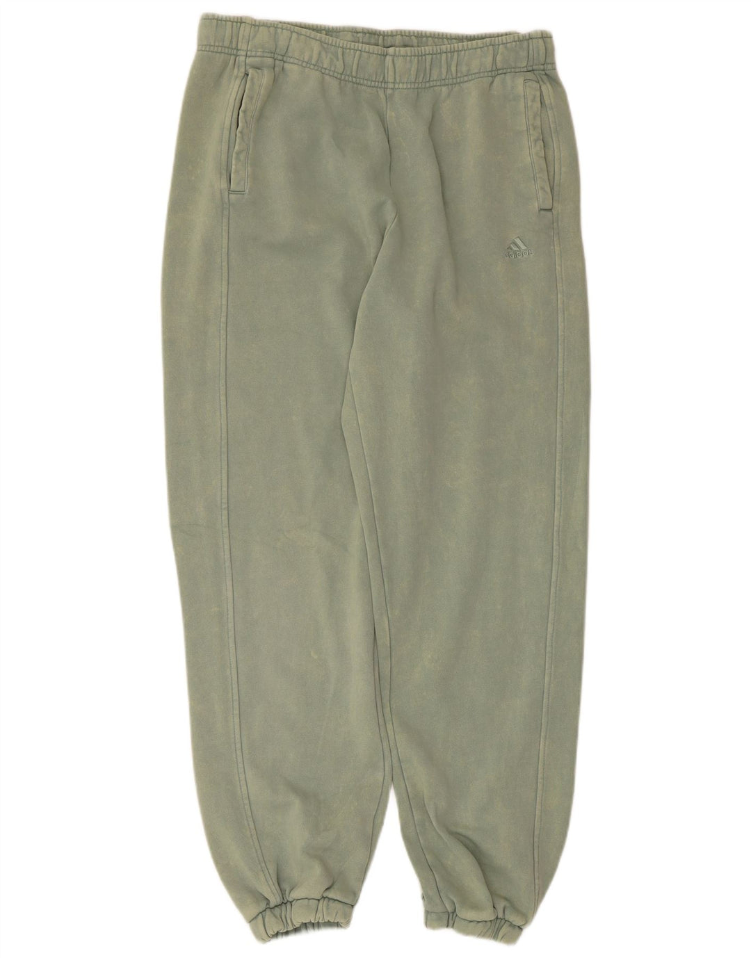 Adidas Womens Tracksuit Trousers Joggers UK 14 Medium Green
