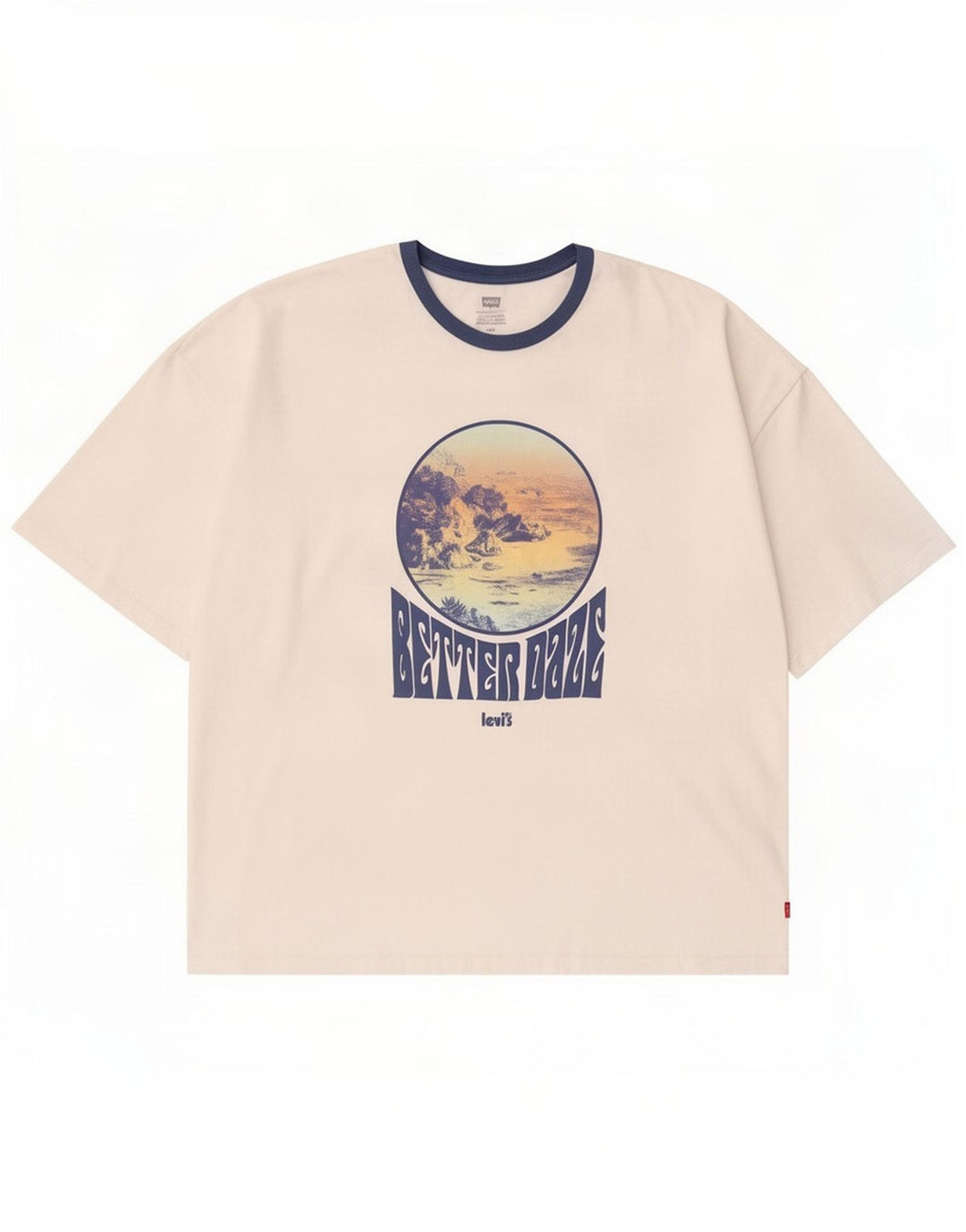 Levi's Mens Graphic T-Shirt Top Large White Cotton
