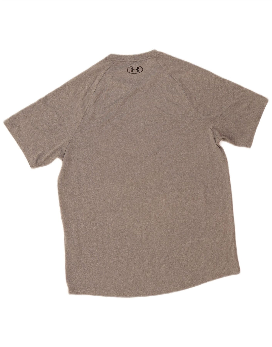 UNDER ARMOUR Mens T-Shirt Top Medium Grey Polyester