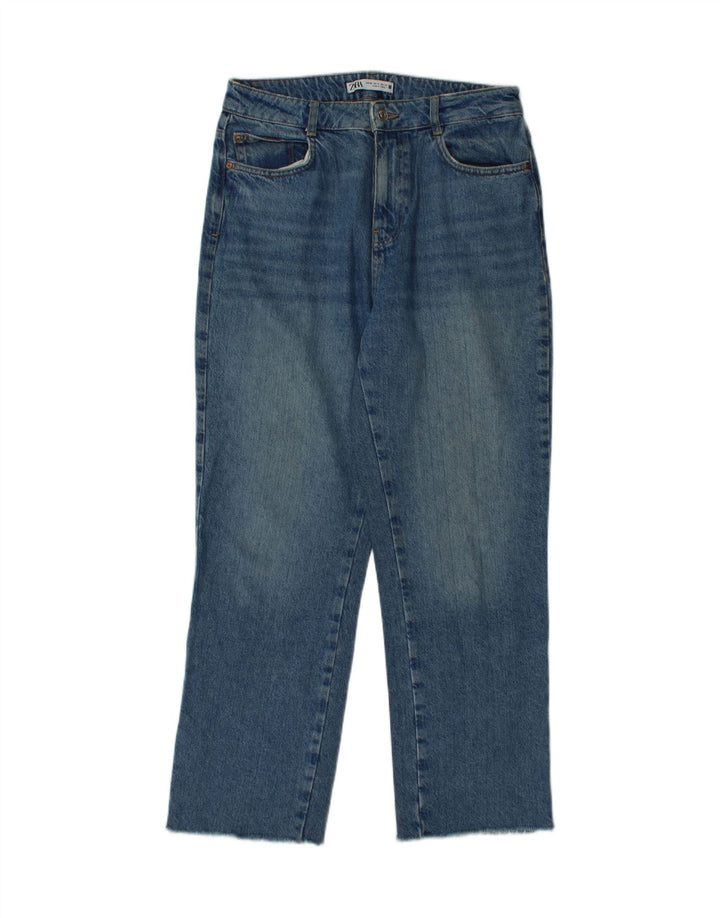 ZARA Womens Straight Jeans EU 40 Medium W30 L29 Blue Vintage Zara and Second-Hand Zara from Messina Hembry 