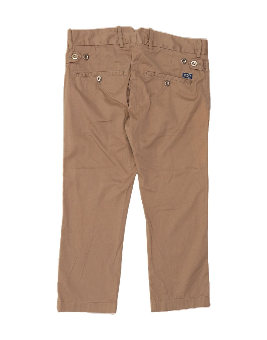 DIESEL Womens Slim Cropped Trousers W34 L24 Beige Cotton Vintage Diesel and Second-Hand Diesel from Messina Hembry 