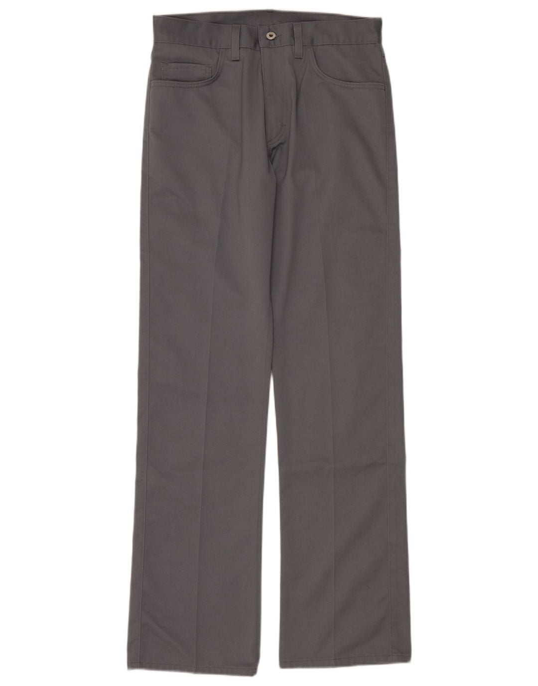 Mustang Mens Bootcut Casual Trousers W33 L34 Grey Polyester