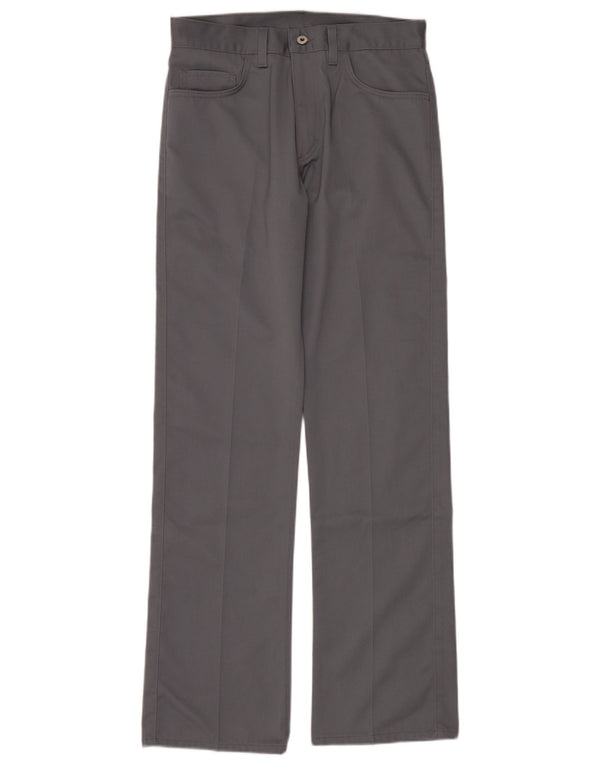 Mustang Mens Bootcut Casual Trousers W33 L34 Grey Polyester