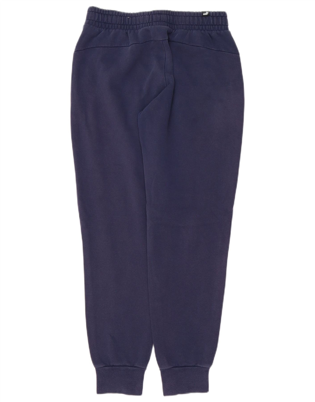 Puma Mens Tracksuit Trousers Joggers Small  Navy Blue Cotton