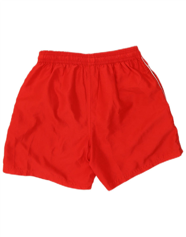 Diadora Mens Graphic Swimming Shorts Medium  Red Polyester