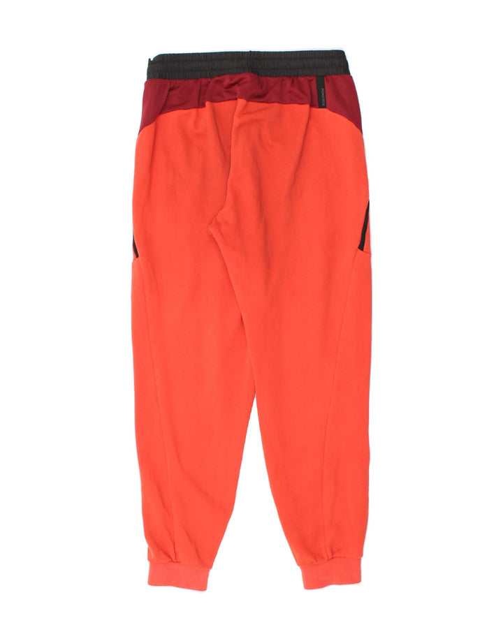 PUMA Mens Tracksuit Trousers Joggers Medium  Orange Colourblock Cotton Vintage Puma and Second-Hand Puma from Messina Hembry 