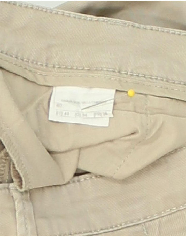 BENETTON Womens Chino Shorts IT 40 Small W26 Beige Cotton | Vintage Benetton | Thrift | Second-Hand Benetton | Used Clothing | Messina Hembry 