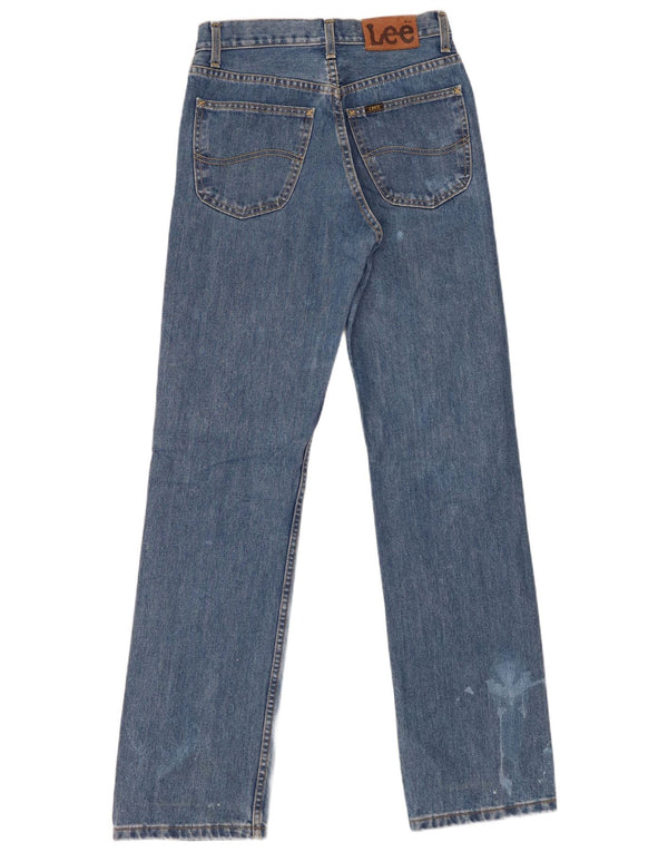 Lee Mens Detroit Straight Jeans W29 L34 Blue Cotton