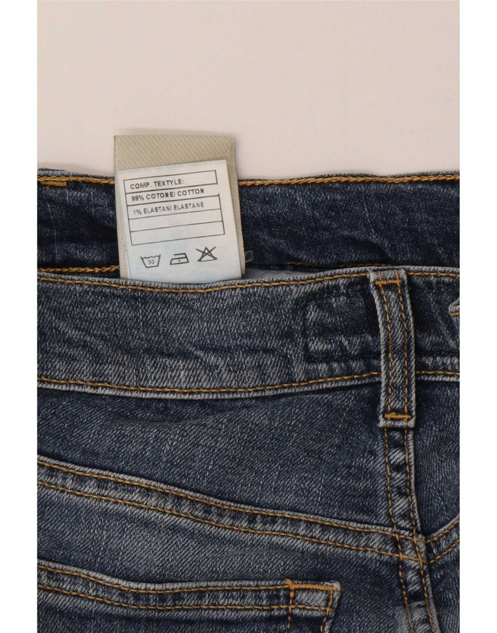 Roy Rogers Mens Straight Jeans W34 L32 Blue Cotton