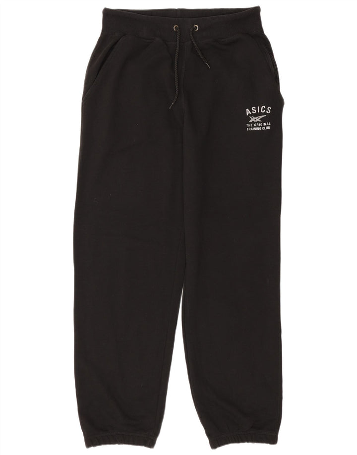 ASICS Womens Tracksuit Trousers Joggers UK 18 XL  Black Cotton