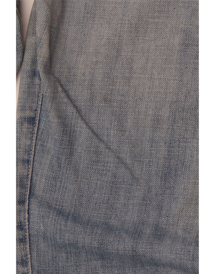ARMANI Womens Bootcut Jeans W30 L31 Blue Cotton