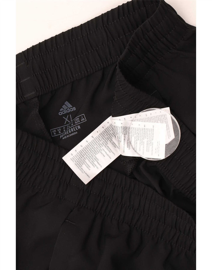 Adidas Mens Tracksuit Trousers XL Black Polyester