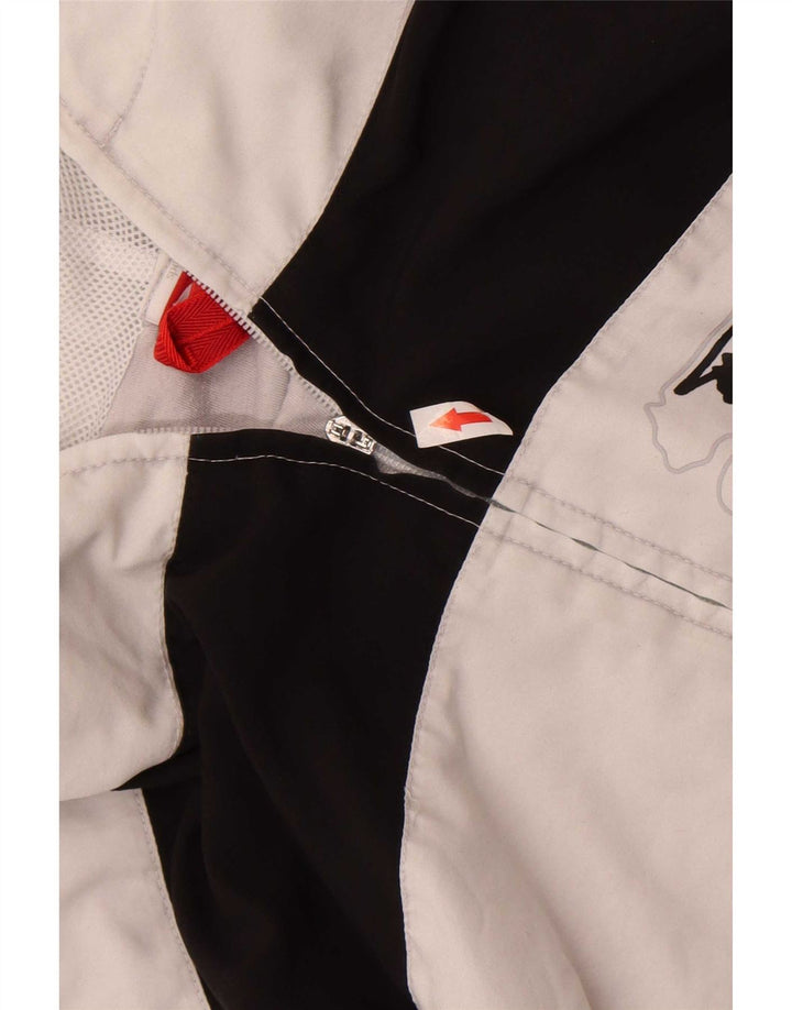 Puma Mens Graphic Hooded Tracksuit Top Jacket Medium Grey Colourblock