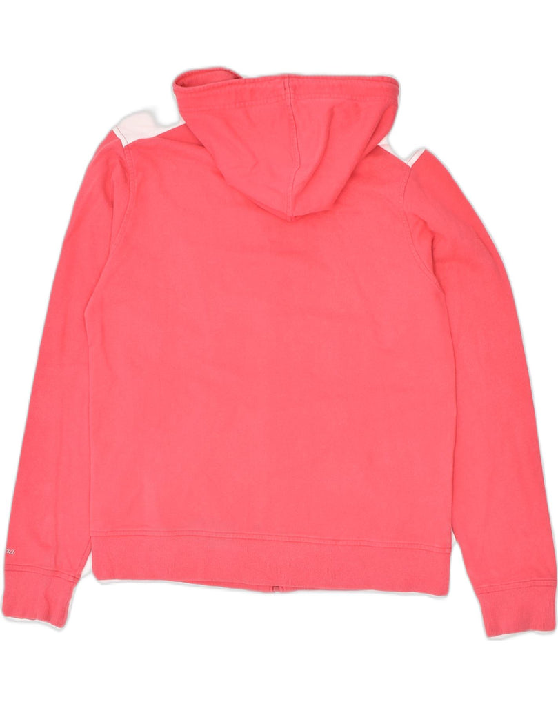 DIADORA Girls Zip Hoodie Sweater 13-14 Years 2XL Pink Cotton | Vintage Diadora | Thrift | Second-Hand Diadora | Used Clothing | Messina Hembry 