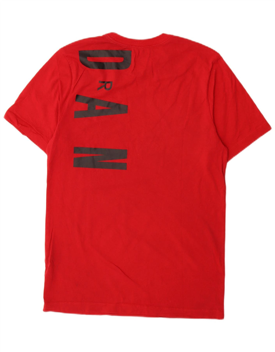 Jordan Mens Graphic T-Shirt Top Small Red Cotton