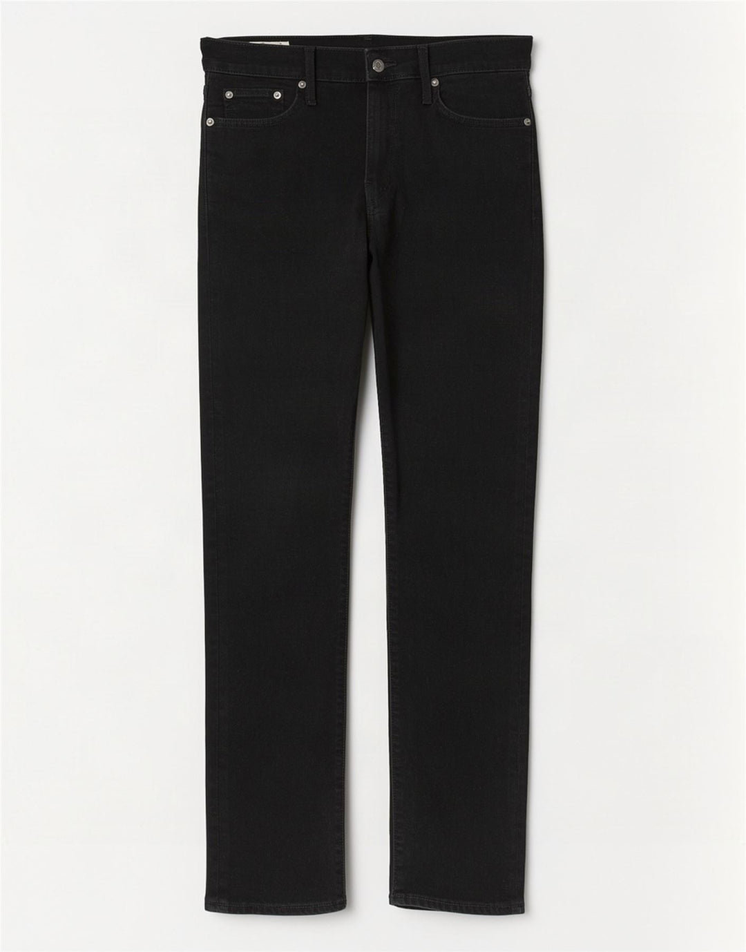 Levi's Mens 502 Tapered Jeans W30 L32 Black Cotton