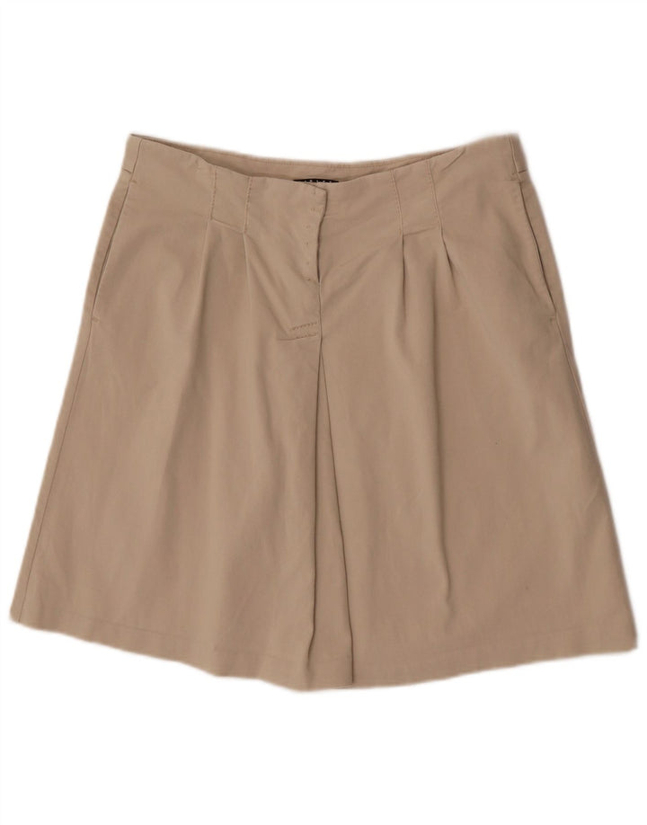 Sisley Womens A-Line Skirt IT 44 Medium W32  Beige Classic