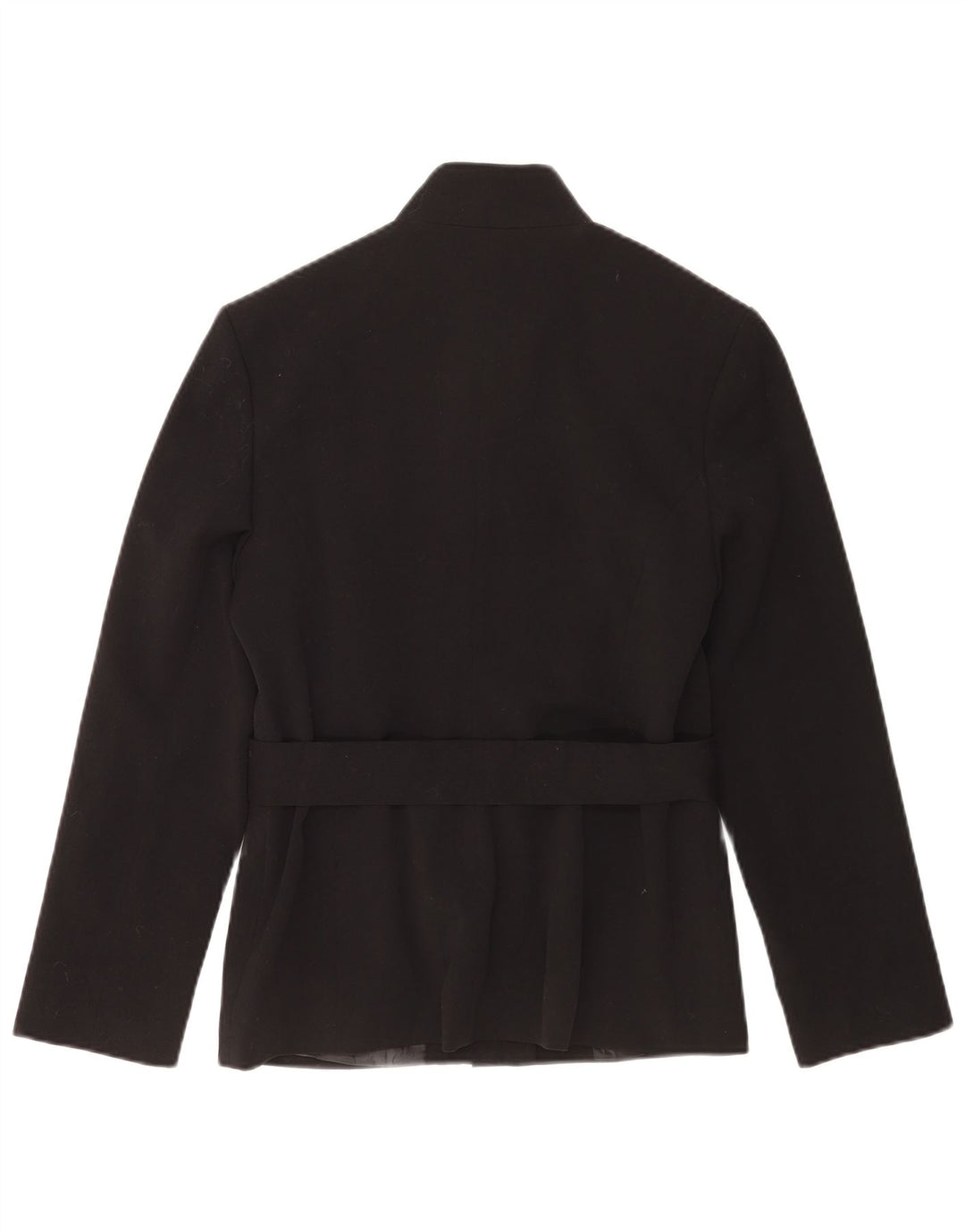 Vintage Womens Blazer Jacket IT 42 Medium Black Polyester