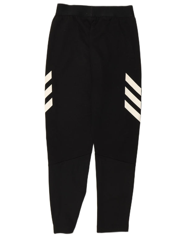 Adidas Girls Tracksuit Trousers 11-12 Years Black Polyester