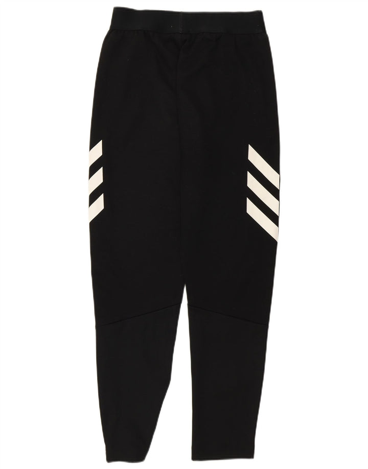 Adidas Girls Tracksuit Trousers 11-12 Years Black Polyester