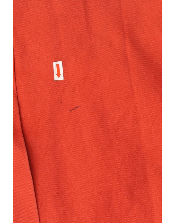 HOBBS Womens London Trench Coat UK 14 Medium  Orange Cotton