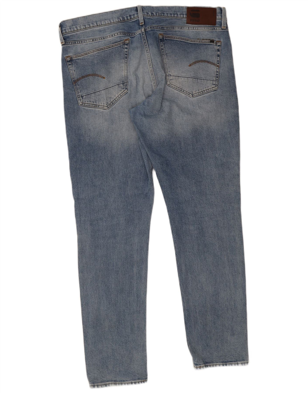G-Star Mens Regular Tapered Jeans W40 L34 Blue Cotton
