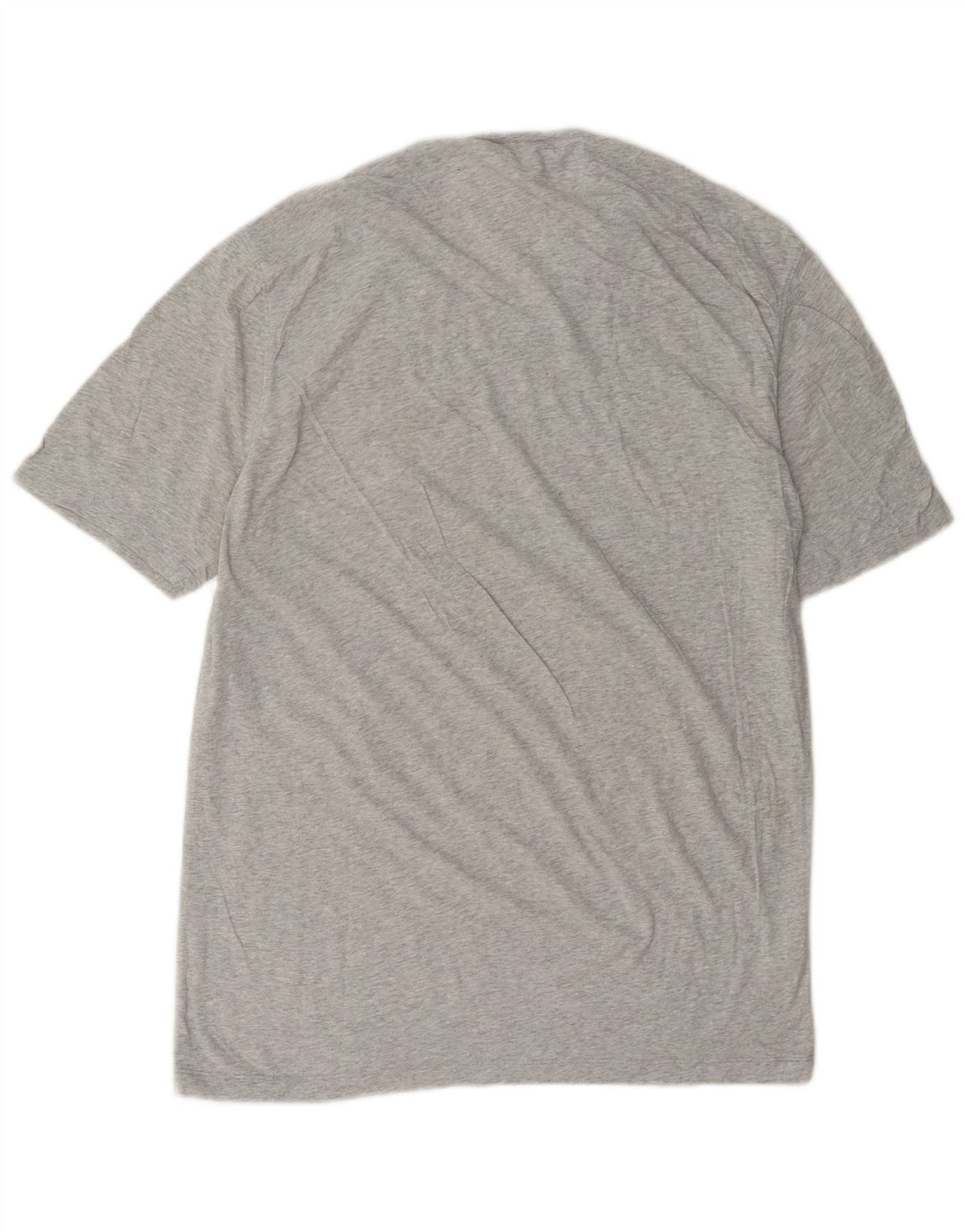 Michael Kors Mens Graphic T-Shirt Top Medium Grey Flecked
