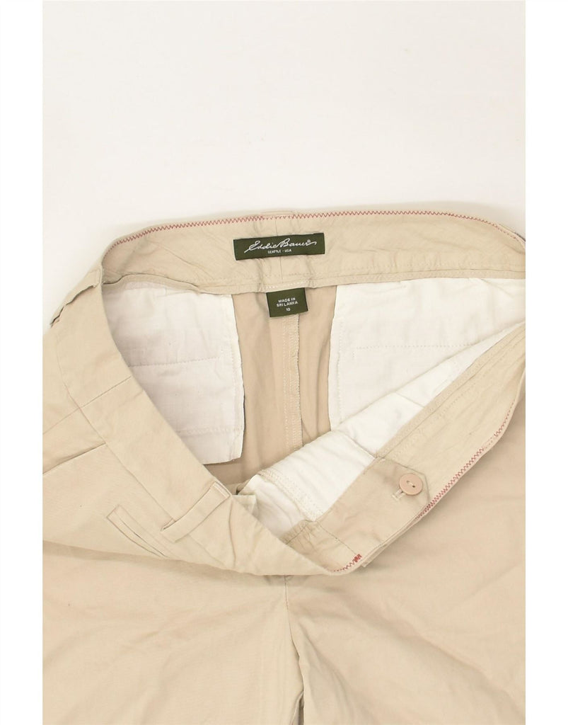 EDDIE BAUER Womens Chino Shorts US 10 Large W32  Beige Cotton Vintage Eddie Bauer and Second-Hand Eddie Bauer from Messina Hembry 