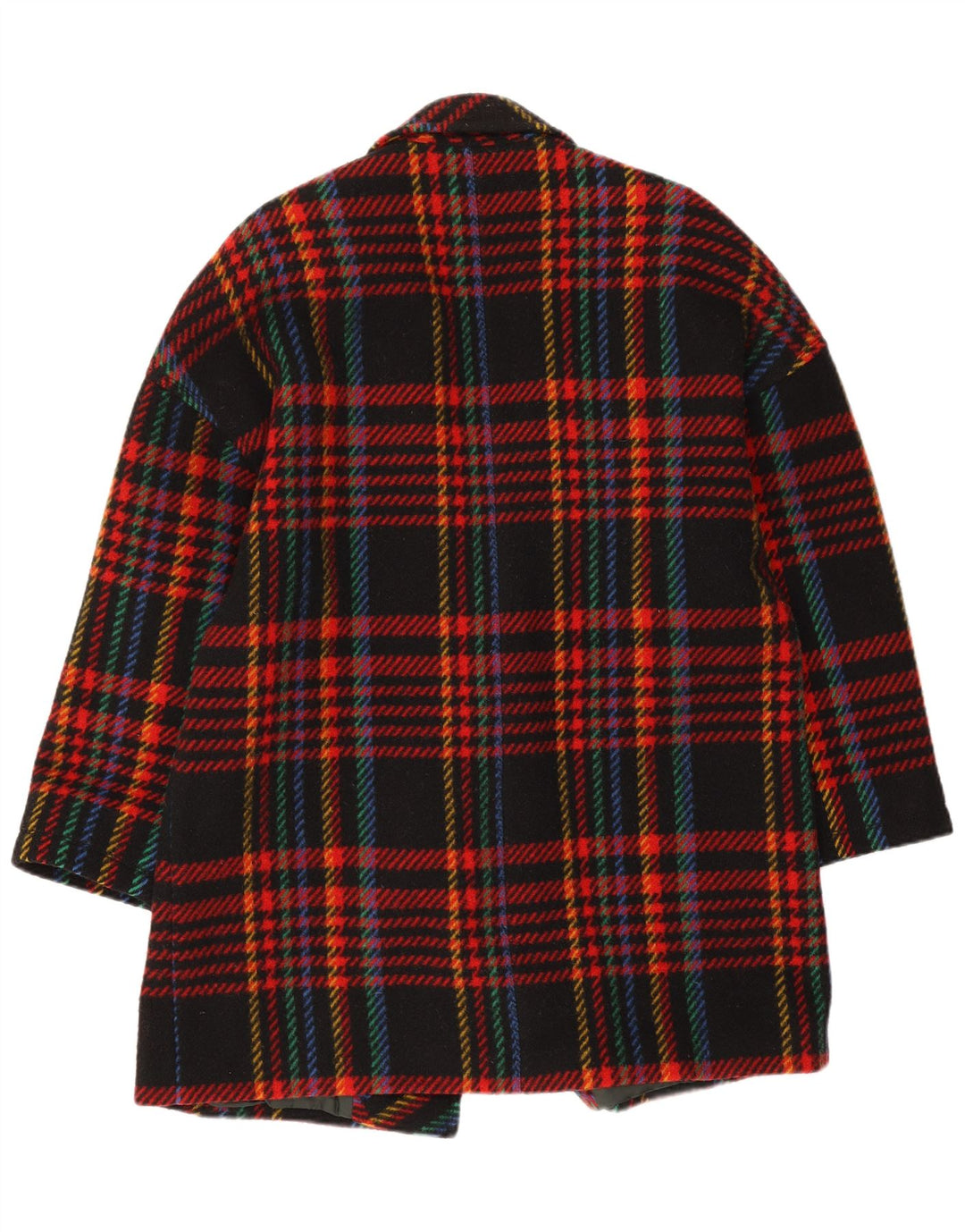 Vintage Womens 1 Button Blazer Jacket IT 46 Large Multicoloured Check