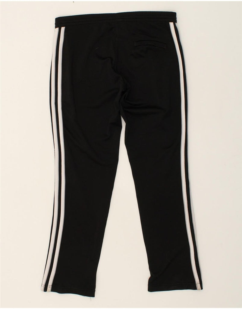 ADIDAS Womens Tracksuit Trousers UK 8 Small Black Polyester | Vintage Adidas | Thrift | Second-Hand Adidas | Used Clothing | Messina Hembry 