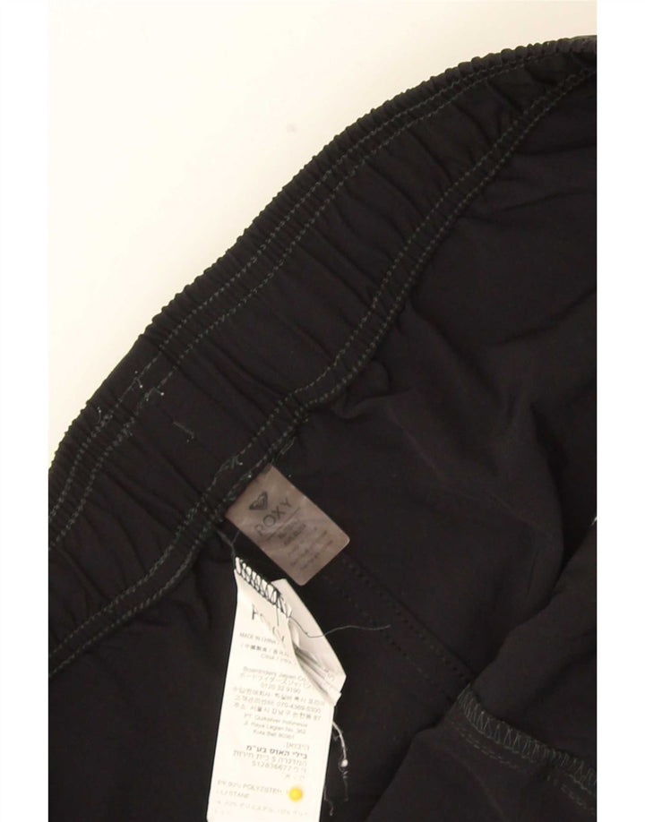 Roxy Mens Swimming Shorts XL Black Spotted Polyester