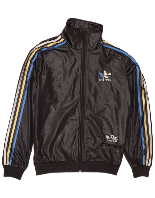 Adidas Mens Chile 62 Graphic Tracksuit Top Jacket Medium Black Sports