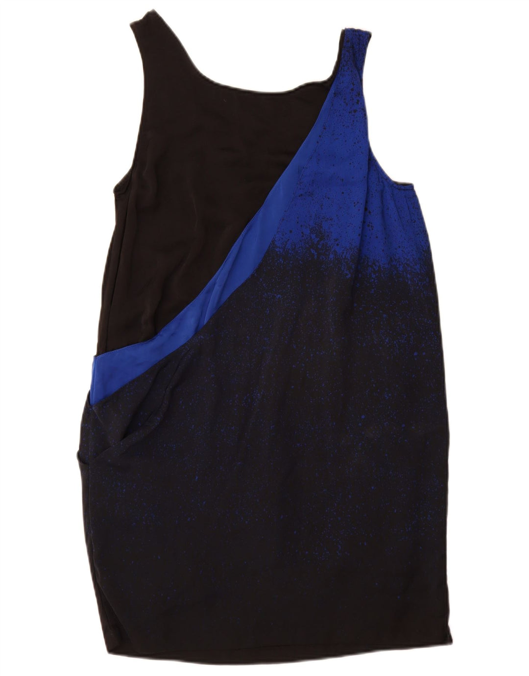 Guess Womens Sleeveless Shift Dress UK 6 XS Black Polyester