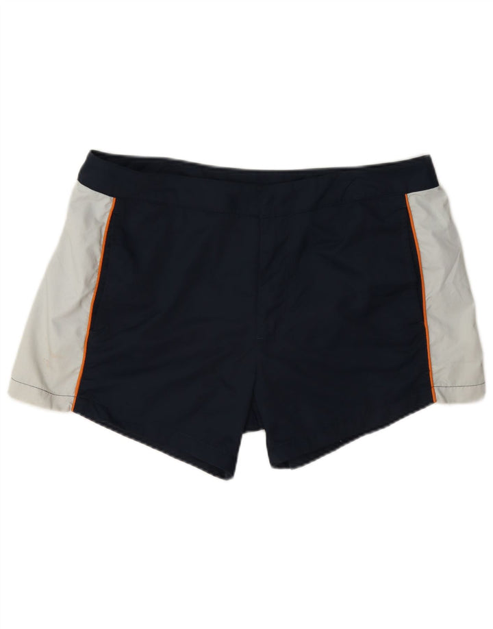Champion Mens Sport Shorts XL Navy Blue Colourblock