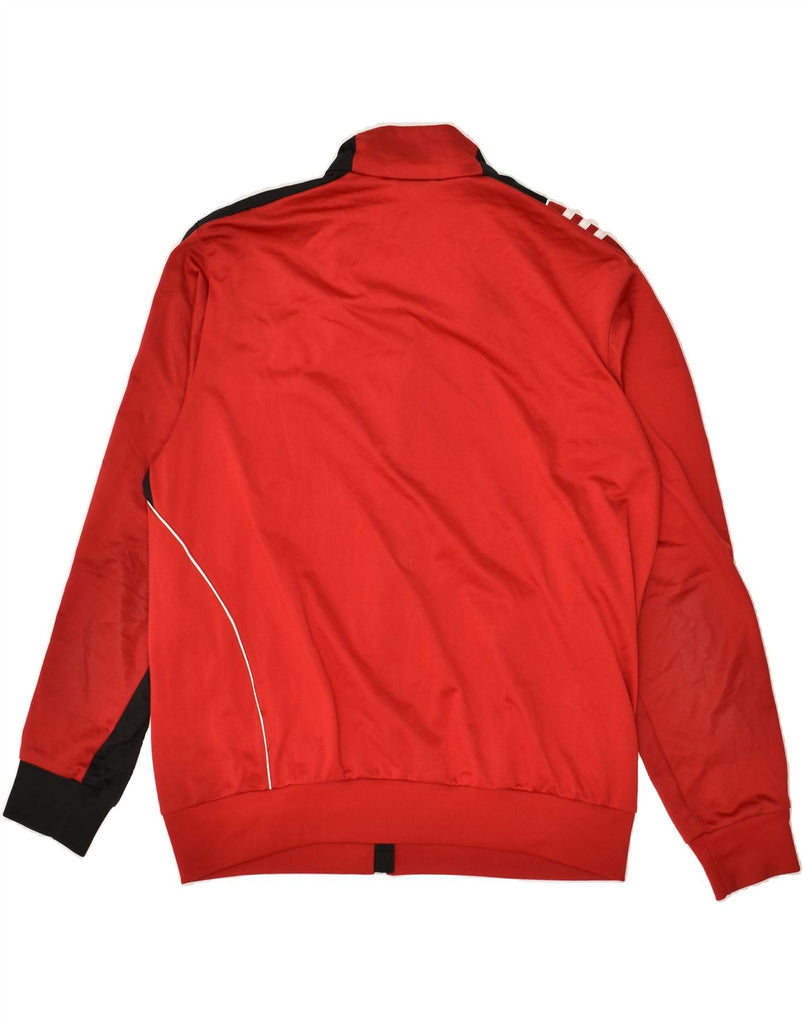 ADIDAS Mens Tracksuit Top Jacket Size 44/46 Large Red Colourblock | Vintage Adidas | Thrift | Second-Hand Adidas | Used Clothing | Messina Hembry 