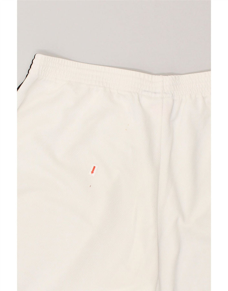 UMBRO Mens Graphic Sport Shorts UK 44/46 XL White Polyester Vintage Umbro and Second-Hand Umbro from Messina Hembry 