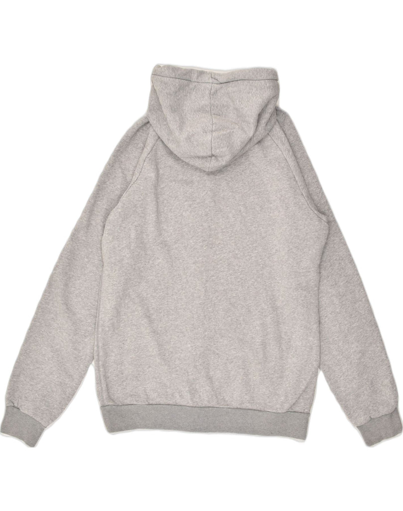 JACK WILLS Womens Zip Hoodie Sweater UK 12 Medium Grey Cotton | Vintage Jack Wills | Thrift | Second-Hand Jack Wills | Used Clothing | Messina Hembry 