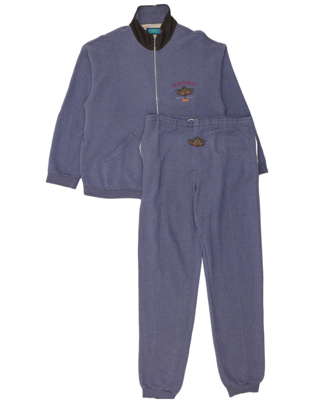 Belfe & Belfe Mens Graphic Full Tracksuit IT 50 Large  Blue