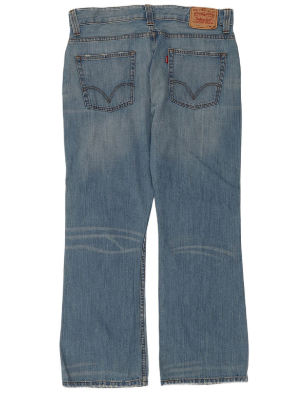 Levi's Mens 512 Slim Tapered Jeans W38 L32 Blue Cotton