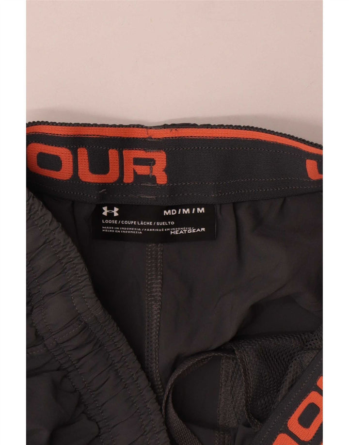 Under Armour Mens Heat Gear Graphic Sport Shorts Medium Grey