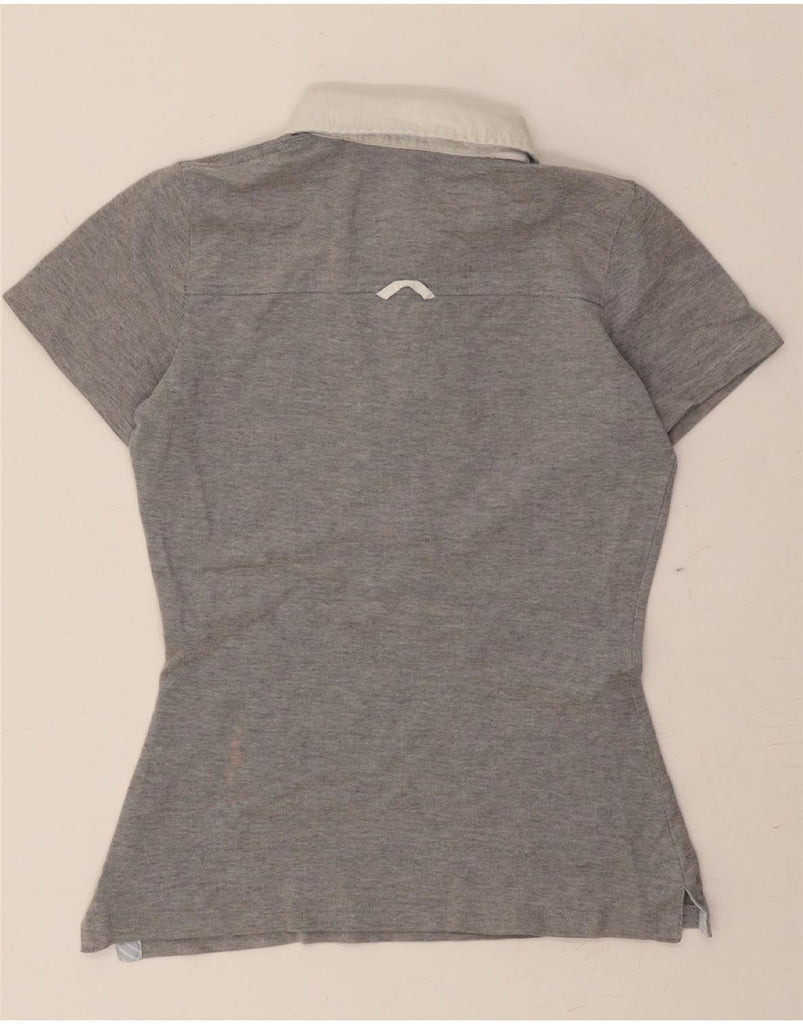 GANT Womens Polo Shirt UK 10 Small Grey Cotton Vintage Gant and Second-Hand Gant from Messina Hembry 