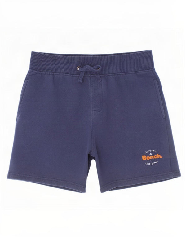 Bench Boys Sport Shorts 9-10 Years Medium Navy Blue Cotton