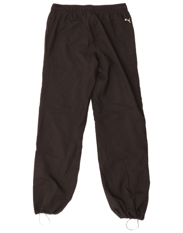 Puma Womens Tracksuit Trousers Joggers UK 10 Small Black Polyester