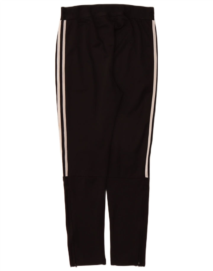 Adidas Girls Climalite Tracksuit Trousers 13-14 Years Black Polyester