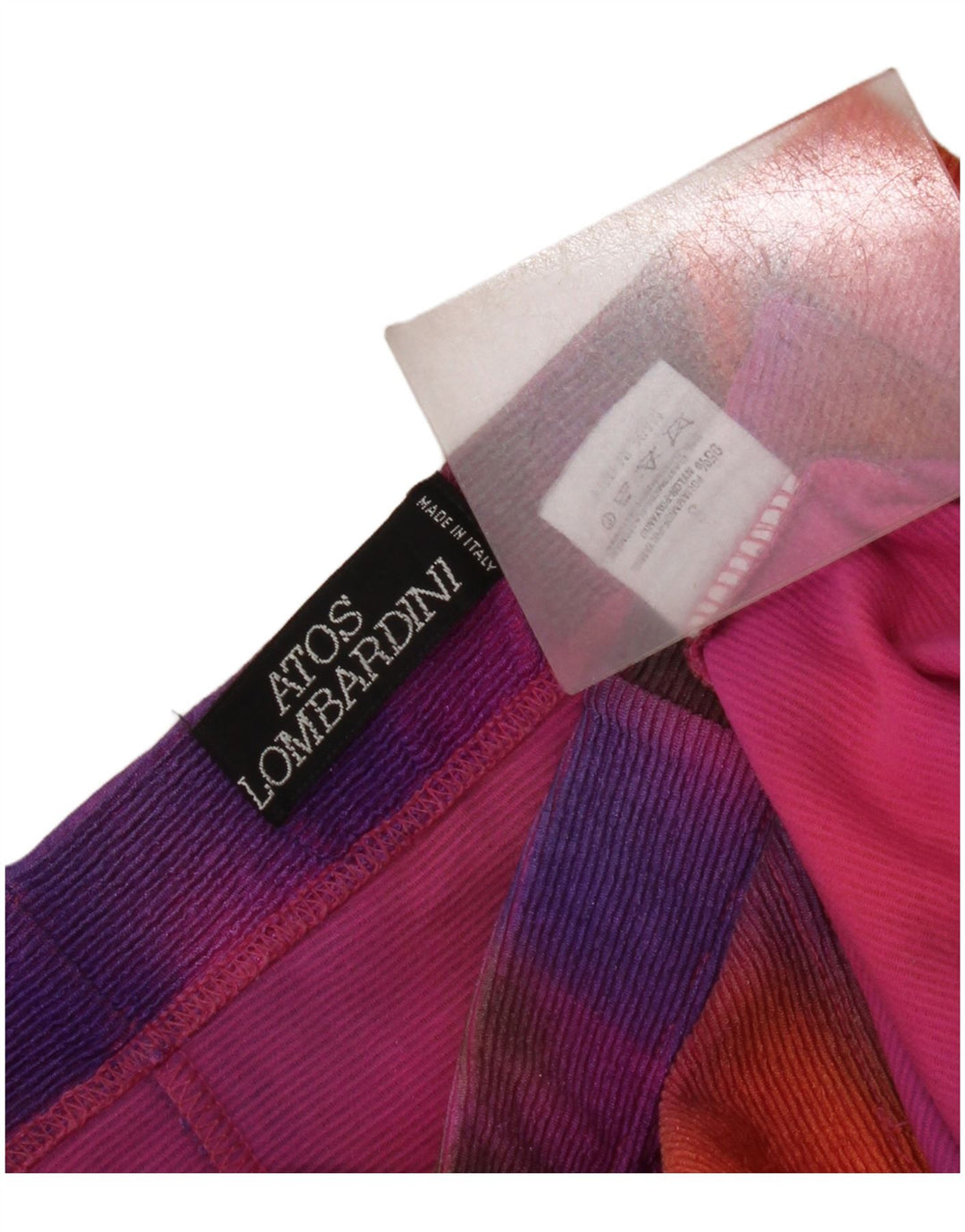 Atos Lombardini Womens Pencil Skirt Small W26 Multicoloured Tie Dye